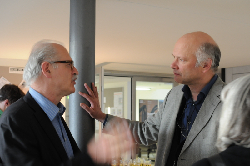 Prof. Marco Pogacnik (The Formwork) with Juerg Conzett (Chur)